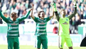 Felix Wiedwald vom SV Werder Bremen besitzt einen kurzfristigen Vertrag
