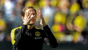 Thomas Tuchel von Borussia Dortmund wird mit Bayer Leverkusen in Verbindung gebracht