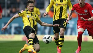 Platz 18: Julian Weigl (Borussia Dortmund) - 61,0 Prozent gewonnene Zweikämpfe