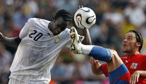 Als Spieler nahm Otto Addo mit Ghana an der WM 2006 teil