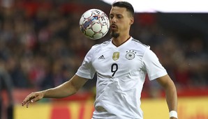 Sandro Wagner absolvierte gegen Dänemark sein erstes Länderspiel für die DFB-Auswahl