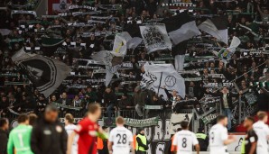 4. Borussia Mönchengladbach - 4.712 Auswärtsfahrer durchschnittlich - Höchstwert: 8.000 in München, Tiefstwert: 2.000 in Ingolstadt