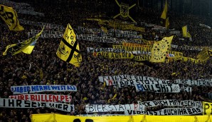 Platz 1: Borussia Dortmund - 2 Strafen, insgesamt 175.000 Euro