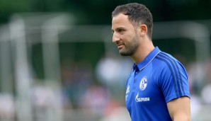 Domenico Tedesco ist bereits jetzt schon zufrieden mit dem Kader von Schalke 04