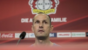 Heiko Herrlich ist seit Juli neuer Trainer von Bayer Leverkusen