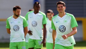 Mario Gomez übernimmt beim VfL Wolfsburg auch ohne Kapitänsbinde eine wichtige Rolle