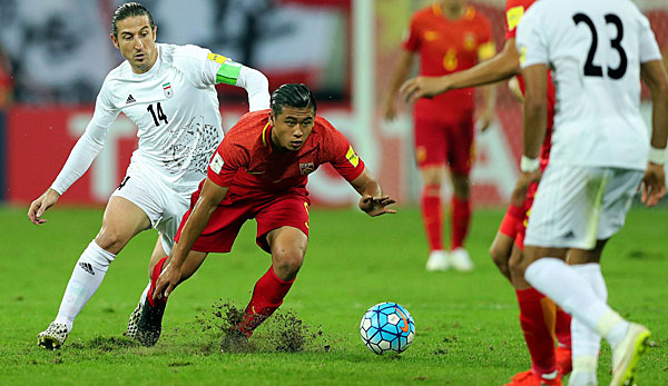 Werder Bremens Neuzugang Yuning Zhang spielt auch für die chinesische Nationalmannschaft