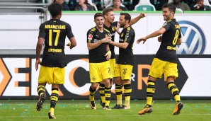 Christian Pulisic (Borussia Dortmund): Zusammen mit Bartra bester Dortmunder gegen Wolfsburg. Traf zur BVB-Führung und bereitete das entscheidende 3:0 durch Aubameyang vor