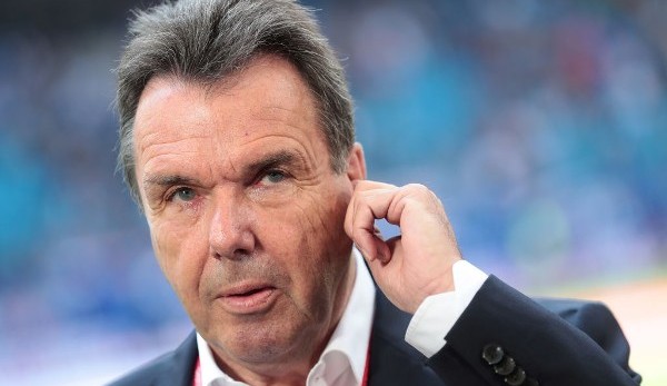Heribert Bruchhagen vom Hamburger SV ist unzufrieden mit dem Eurosport-Player