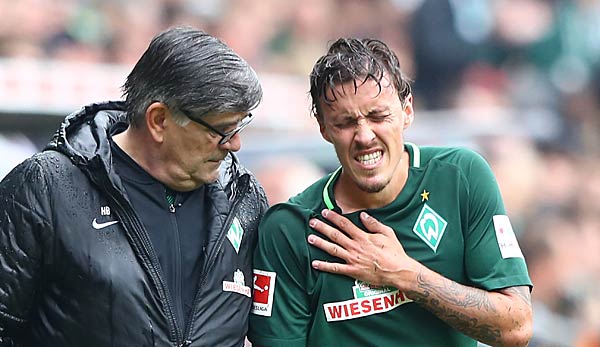 Max Kruse muss bei Werder Bremen derzeit verletzt aussetzen