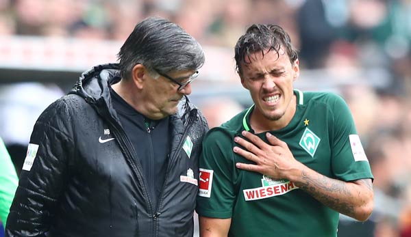 Max Kruse verletzt sich im Spiel gegen Schalke 04