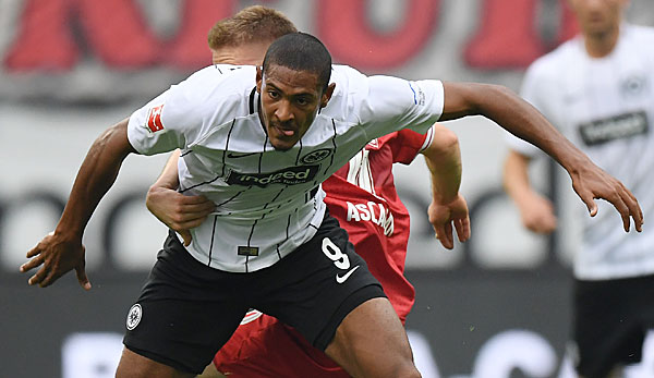 Sebastien Haller erzielte gegen den VfB Stuttgart sein zweites Bundesligator