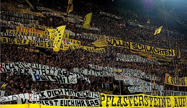 Bereits im Februar kam es in Dortmund am Rande des Spiels gegen Leipzig zu Gewalt