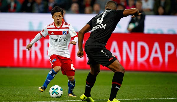 Tatsuya Ito kam bisher in drei Bundesligaspielen für den HSV zum Einsatz