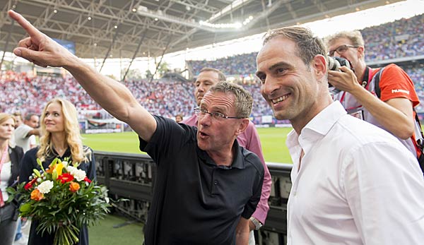 Oliver Mintzlaff und Ralf Rangnick sind die Macher von RB Leipzig