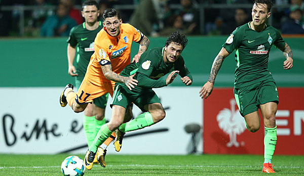 Thomas Delaney zog mit Werder Bremen in die nächste Runde des DFB-Pokals ein