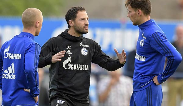 Domenico Tedesco wechselte vor der Saison von Erzgebirge Aue zum FC Schalke 04