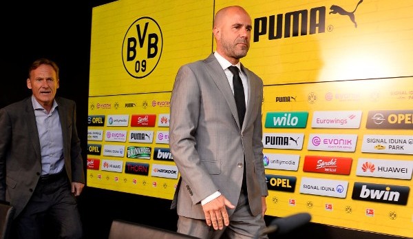 Hans-Joachim Watzke hat Borussia Dortmunds Trainer Peter Bosz entschieden verteidigt