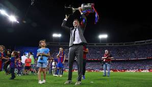 Im vergangenen Sommer verabschiedete sich der 47-Jährige mit dem Gewinn der Copa del Rey. Insgesamt betreute er bei Barca 181 Spiele mit einem Punkteschnitt von 2,41