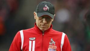 Peter Stöger und der 1. FC Köln stecken in einer tiefen Krise