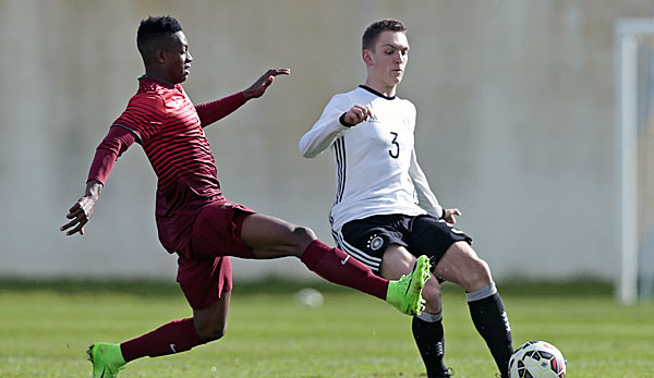Umaro Embalo spielte beim Algavre Cup 2017 unter anderem gegen die Juniorenauswahl des DFB