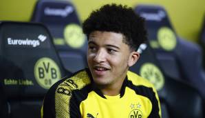 Platz 13: Jadon Sancho (17, Borussia Dortmund) - 2 Bundesligaspiele, 0 Tore
