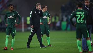 Rang 3: Werder Bremen - durchschnittliche Amtszeit jedes Trainers: 2,31 Jahre