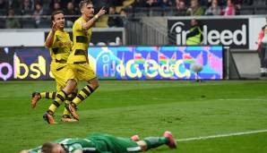4. Maximilian Philipp (Borussia Dortmund): Wer hätte gedacht, dass er beim BVB so einschlägt? Ist der zweitbeste Dribbler der Liga (63,2 Prozent) und traf bereits fünfmal (ein Assist)