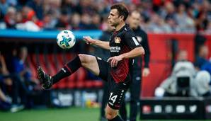 Admir Mehmedi spielt für Bayer 04 Leverkusen