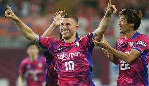 Lukas Podolski spielt für Kobe in Japan