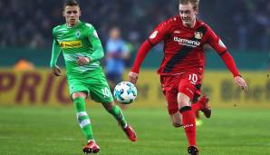Platz 14: Julian Brandt (Bayer Leverkusen) - 23 erfolgreiche Dribblings