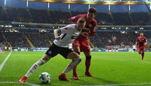 Platz 20: Marius Wolf (Eintracht Frankfurt) - 19 erfolgreiche Dribblings