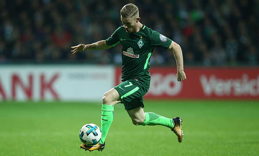 Platz 18: Florian Kainz (SV Werder Bremen): 23