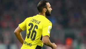 Platz 2: Ömer Toprak (Borussia Dortmund) - 91,4 Prozent