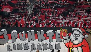 Platz 16: Bayer 04 Leverkusen - 14 Spiele, durchschnittlich 0,27 Millionen Zuschauer