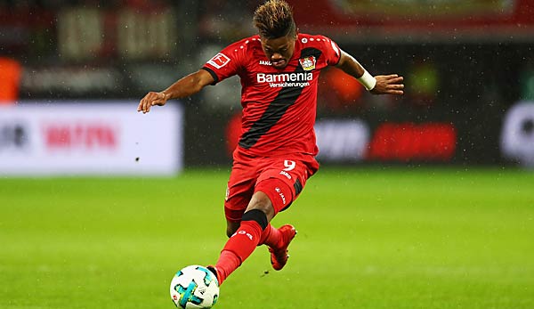 Leon Bailey spielt für Bayer Leverkusen