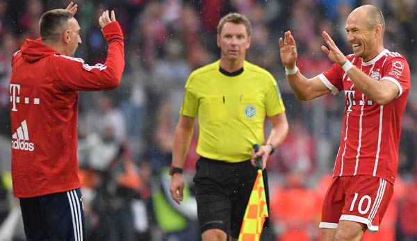 Franck Ribery und Arjen Robben haben sich über die Jahre zusammengerauft