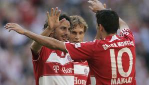 4. Claudio Pizarro: Im gleichen Spiel stand der Peruaner letztmals auf dem Platz, ehe er sich dem FC Chelsea anschloss. Nach Jahren in London und bei Werder Bremen kam er 2012 zurück nach München...