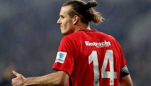 Platz 2: Alexander Meier (Eintracht Frankfurt) - Debüt für den Verein: 9.8.2004 (2. Bundesliga), Bundesliga-Spiele: 269