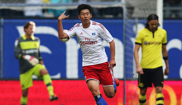 Schoss den HSV gegen Dortmund gleich mehrfach zum Sieg: Heung-Min Son.
