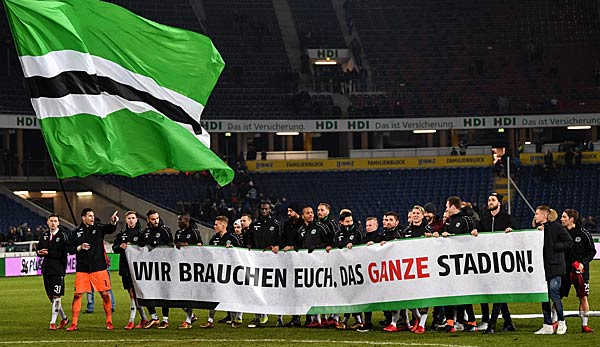 Hannover 96: Breitenreiter und Heldt begrüßen Ende des Stimmungsboykotts.