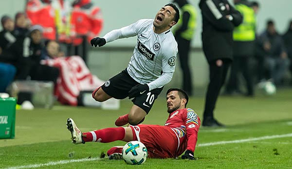 Mainzer Danny Latza für zwei Pokalspiele gesperrt.