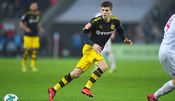 Christian Pulisic spielt bei Borussia Dortmund.