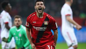 Platz 1: Bayer Leverkusen - Spielanteil Legionäre: 35,3% - Tore: 21:8 - Punkte: 41.