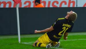 Platz 9: Borussia Dortmund - Spielanteil Legionäre: 68,5% - Tore: 11:10 - Punkte: 26.