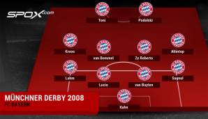 Taktisch formierte Bayern-Trainer Ottmar Hitzfeld seine Mannschaft damals im 4-4-2.