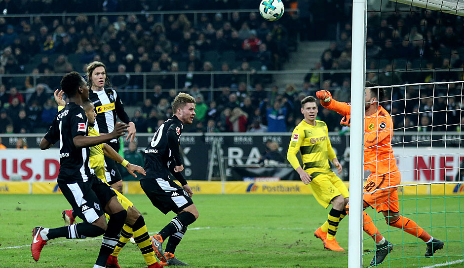 Roman Bürki (Borussia Dortmund): Dank ihm hielt der BVB beim knappen Sieg in Gladbach die Null. Stellte einen Saisonrekord auf: Kein Torhüter zeigte mehr Paraden in dieser Saison als Bürki gegen die Fohlen (10).