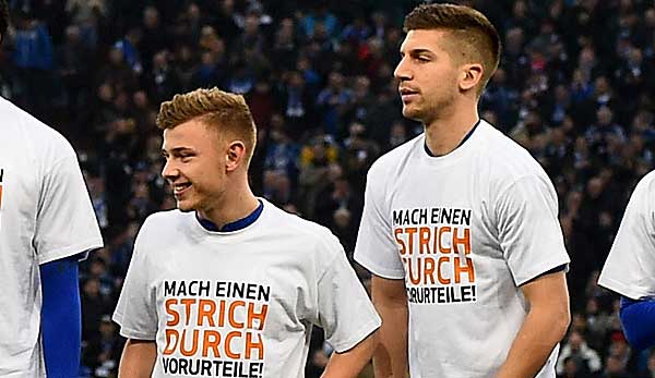 Das Motto "Strich durch Vorurteile" gab es bereits 2015 in der Bundesliga.