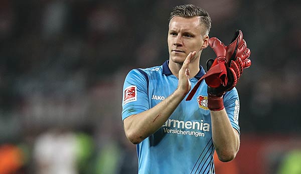 Leverkusens Bernd Leno möchte Bayer nicht unbedingt verlassen.