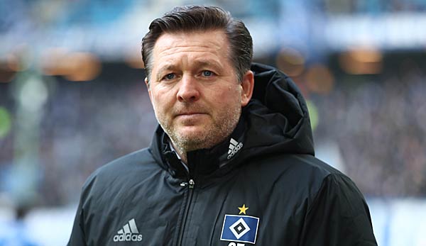 HSV-Trainer Christian Titz verspürt keinen Druck.